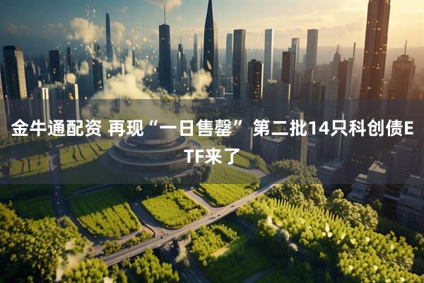 金牛通配资 再现“一日售罄” 第二批14只科创债ETF来了